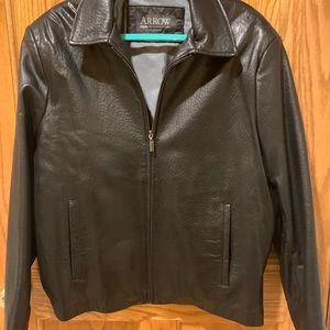 Arrow leather jacket
